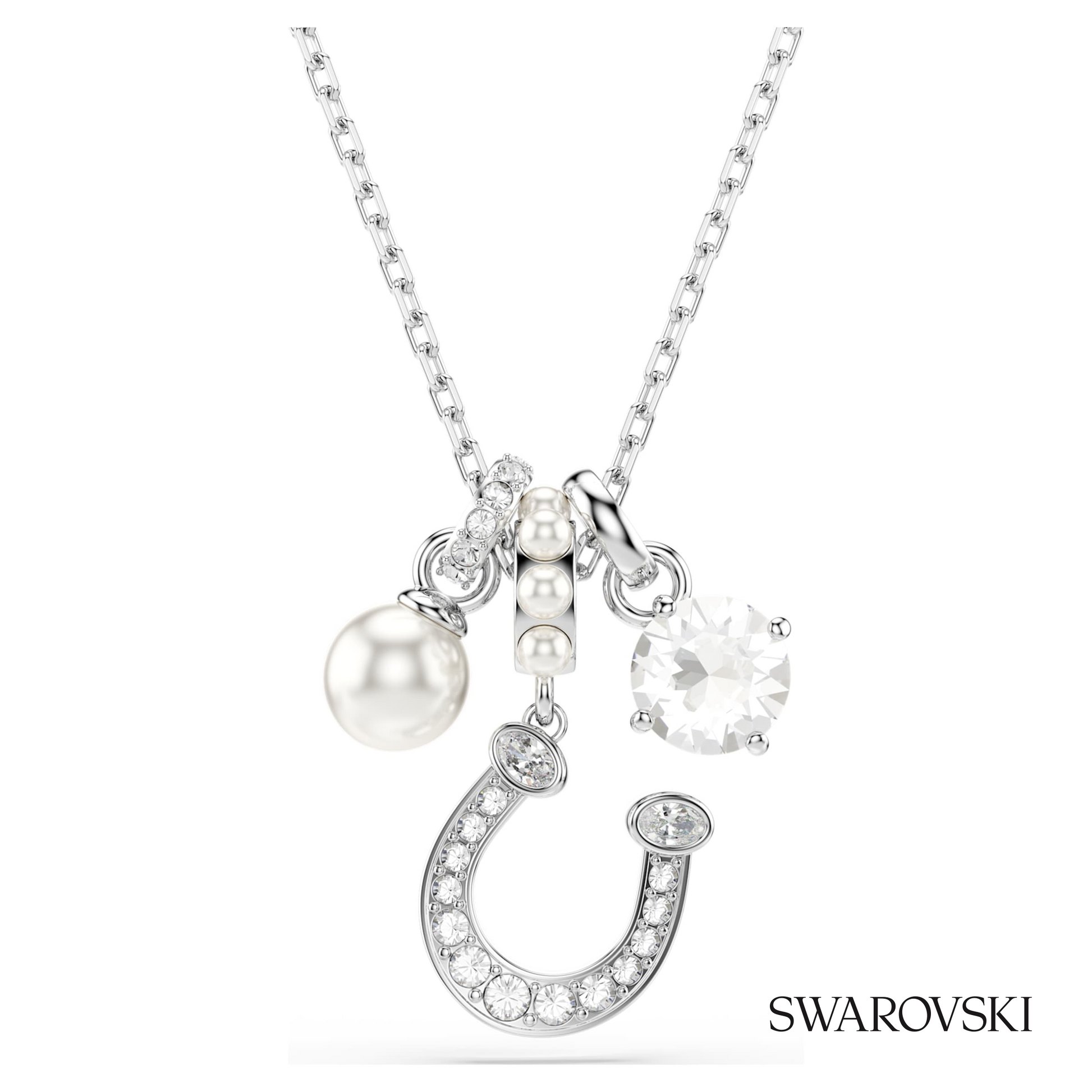 Swarovski Symbolica pendant, Crystal pearl, Round cut – item 5736247
