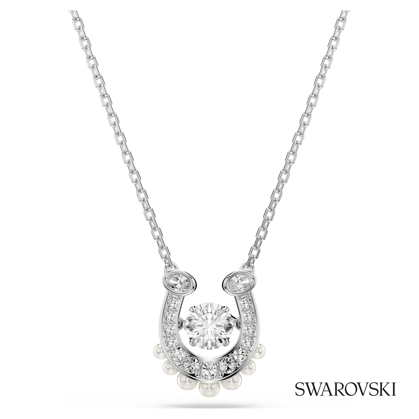 Swarovski Symbolica pendant, Crystal pearl, Round cut – item 5736972