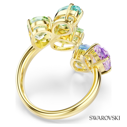 Swarovski Gema cocktail ring, Mixed cuts, Multicolored – item 5737448 image 4