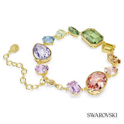 Swarovski Gema bracelet, Mixed cuts, Multicolored, 18K – item 5737453 image 4