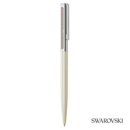 Swarovski Matrix Tennis Ballpoint Pen, Brown, Crystals / Chrome Plated / Lacquered