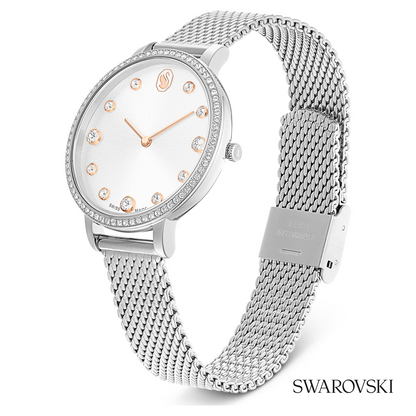 Clarica watch, Swiss Made, Metal bracelet