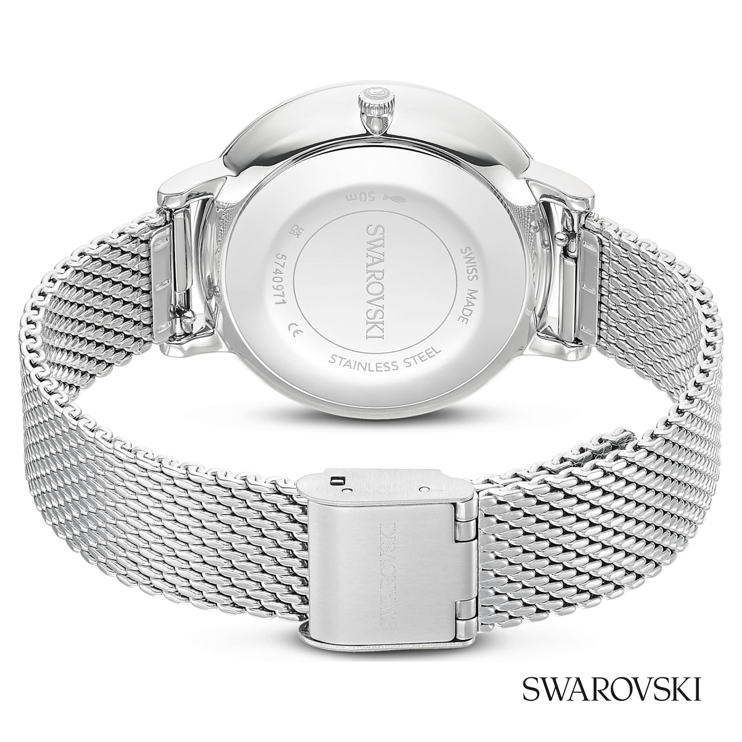 Clarica watch, Swiss Made, Metal bracelet