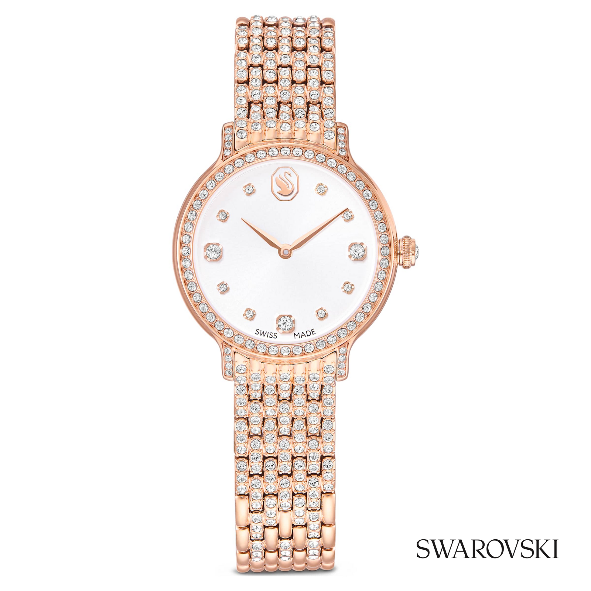 Imber watch, Swiss Made, Metal bracelet, Rose gold tone