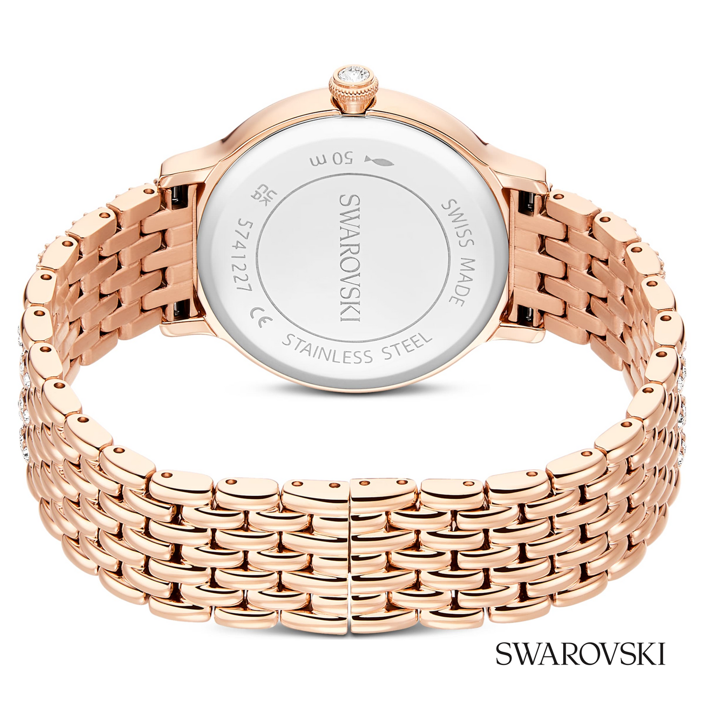Imber watch, Swiss Made, Metal bracelet, Rose gold tone