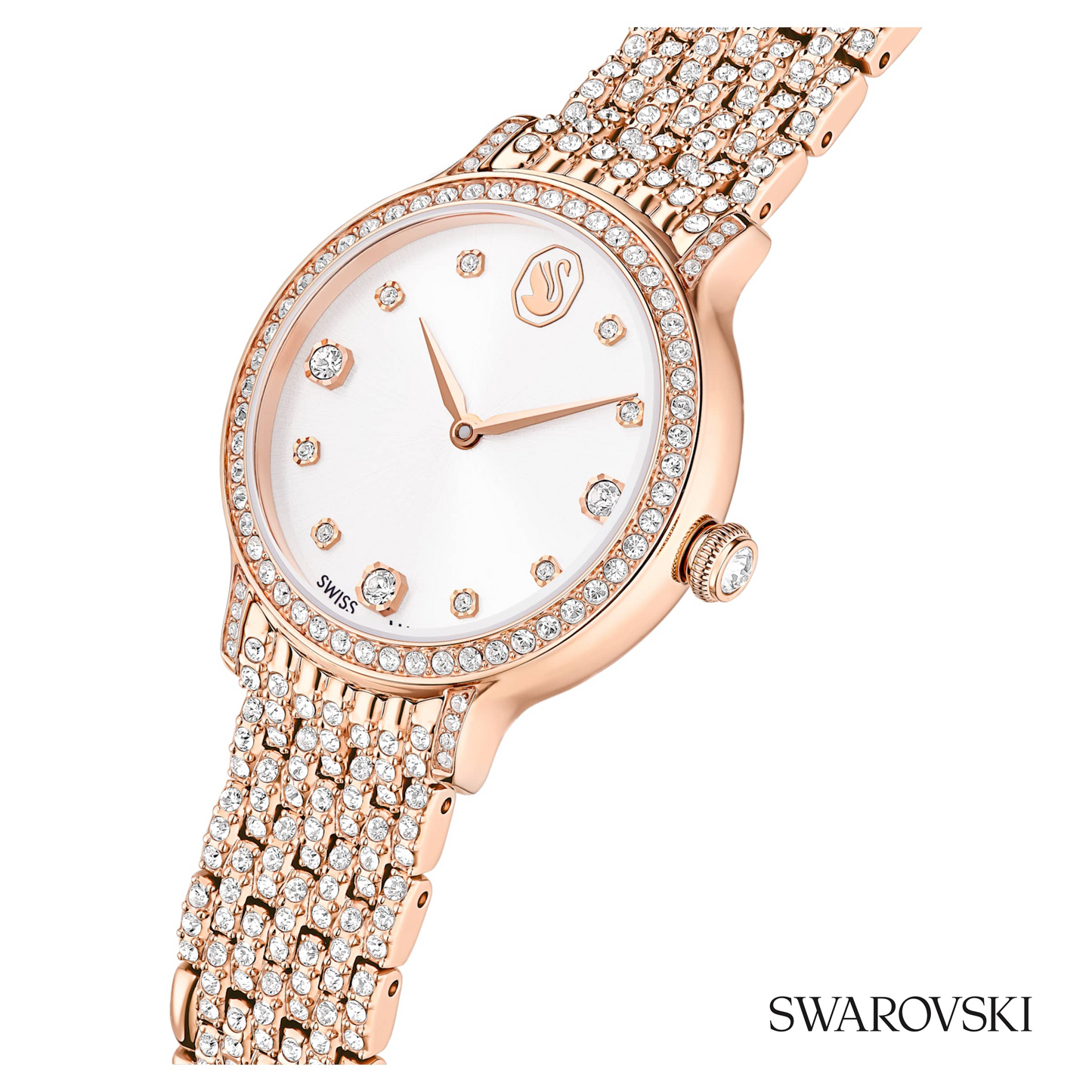 Imber watch, Swiss Made, Metal bracelet, Rose gold tone