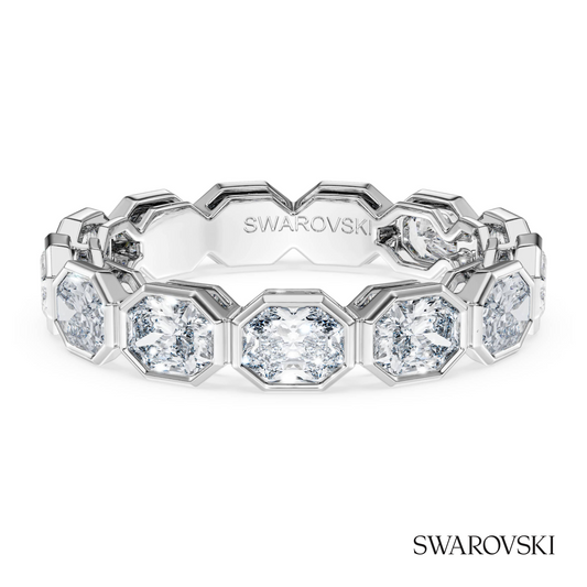 Octagon band ring, Lab-grown diamonds 2.4 ct tw, Octagon shape, 14K white gold – item 5741429