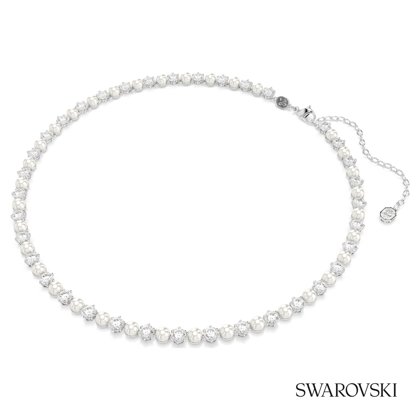 Swarovski Matrix set, Crystal pearl, Round cut, White – item 5742040 image 2
