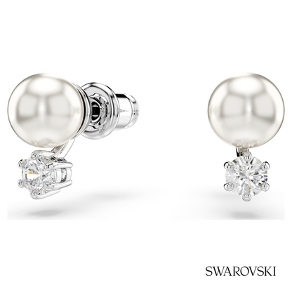 Swarovski Matrix set, Crystal pearl, Round cut, White – item 5742040 image 5