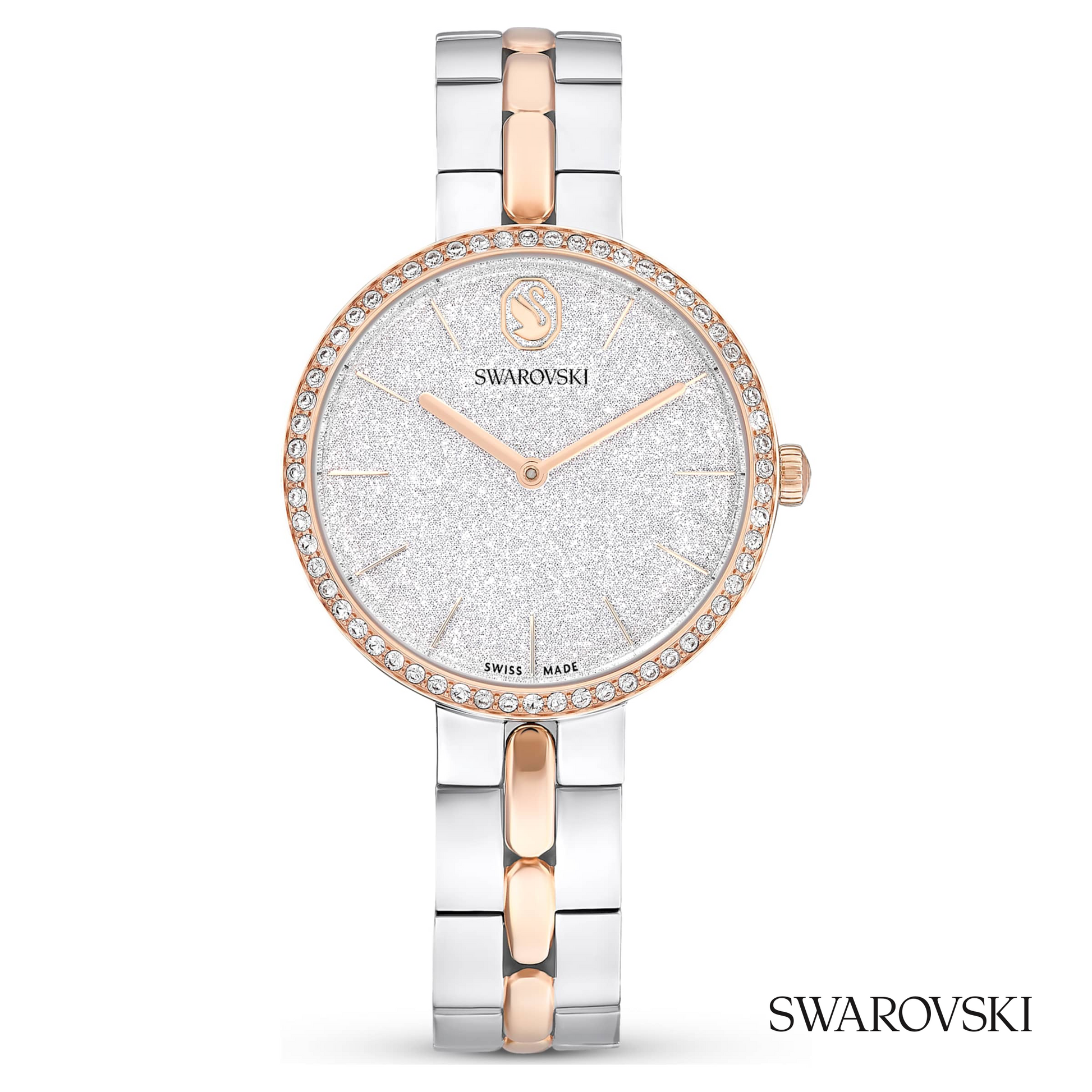 Cosmopolitan watch, Swiss Made, Metal bracelet, Mixed metal finish