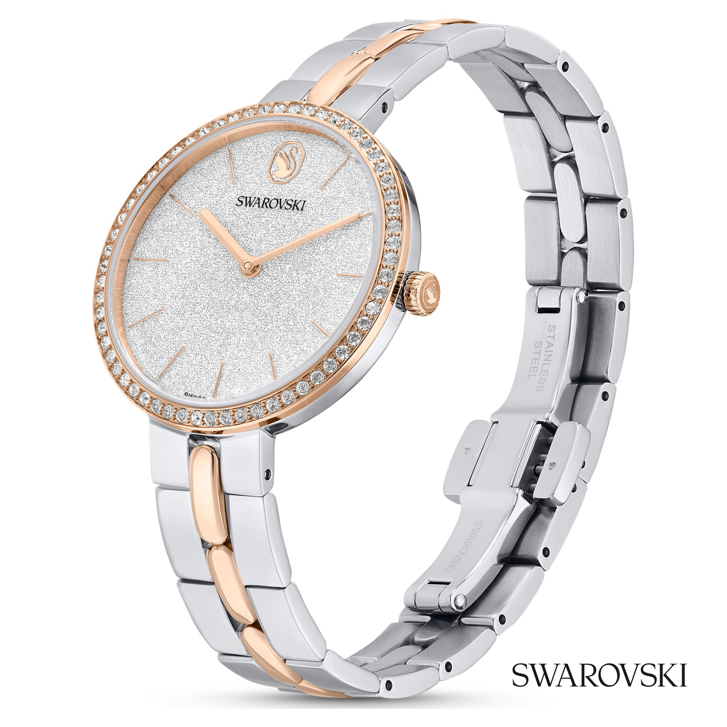 Cosmopolitan watch, Swiss Made, Metal bracelet, Mixed metal finish