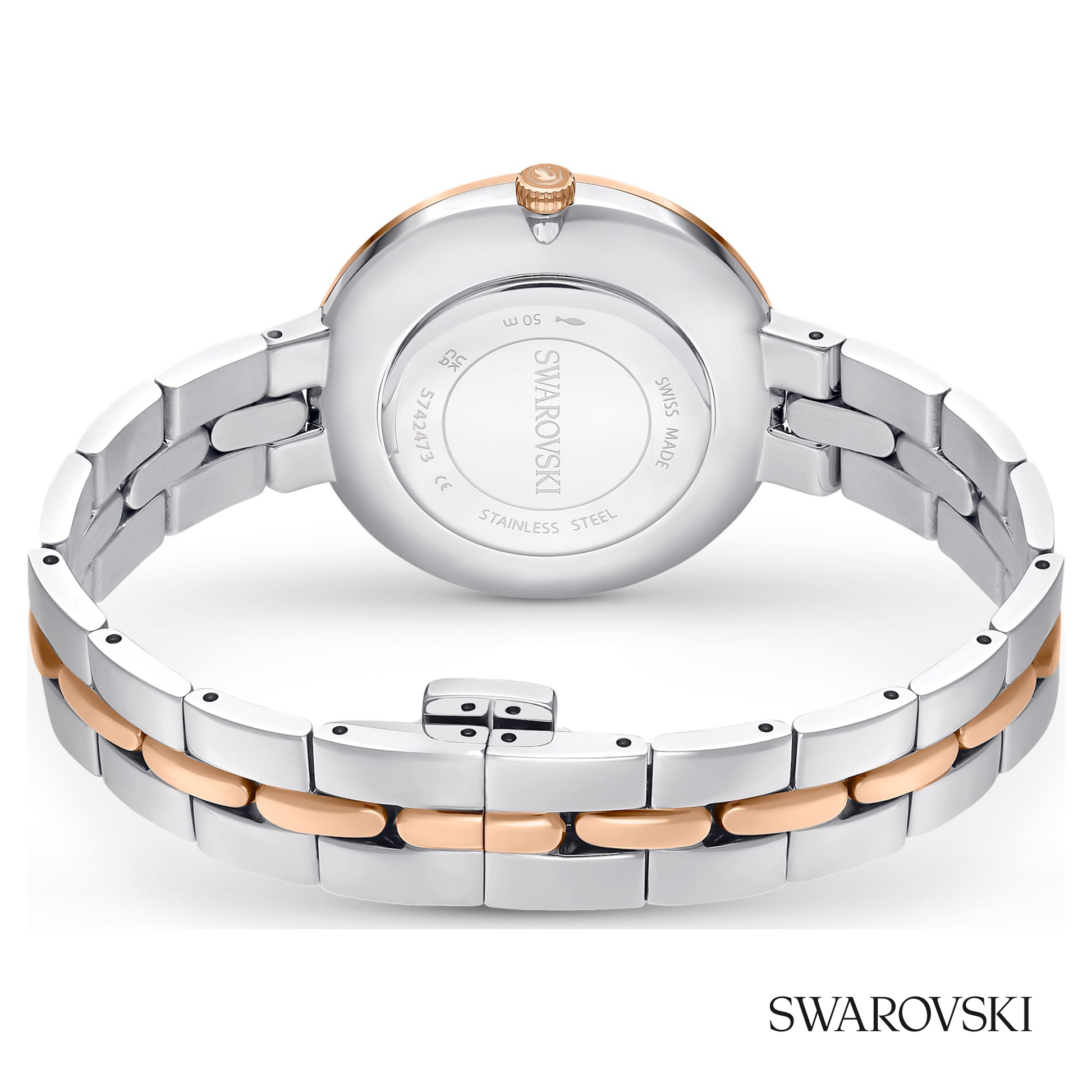 Cosmopolitan watch, Swiss Made, Metal bracelet, Mixed metal finish