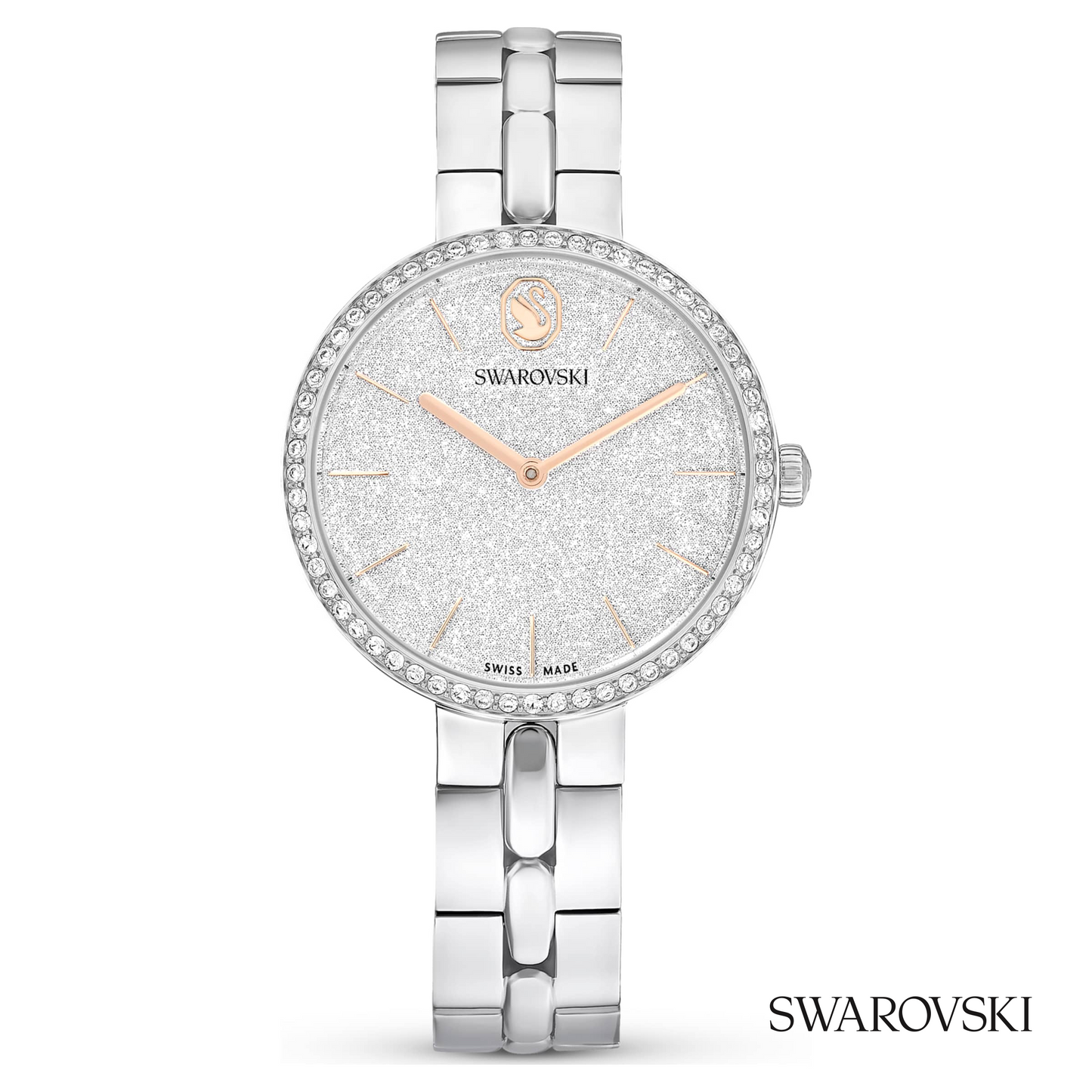 Cosmopolitan watch, Swiss Made, Metal bracelet