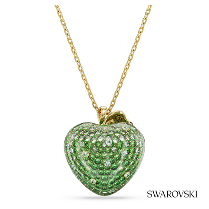 Swarovski Idyllia pendant, Mixed cuts, Apple, Green, 18K – item 5742675 image 4