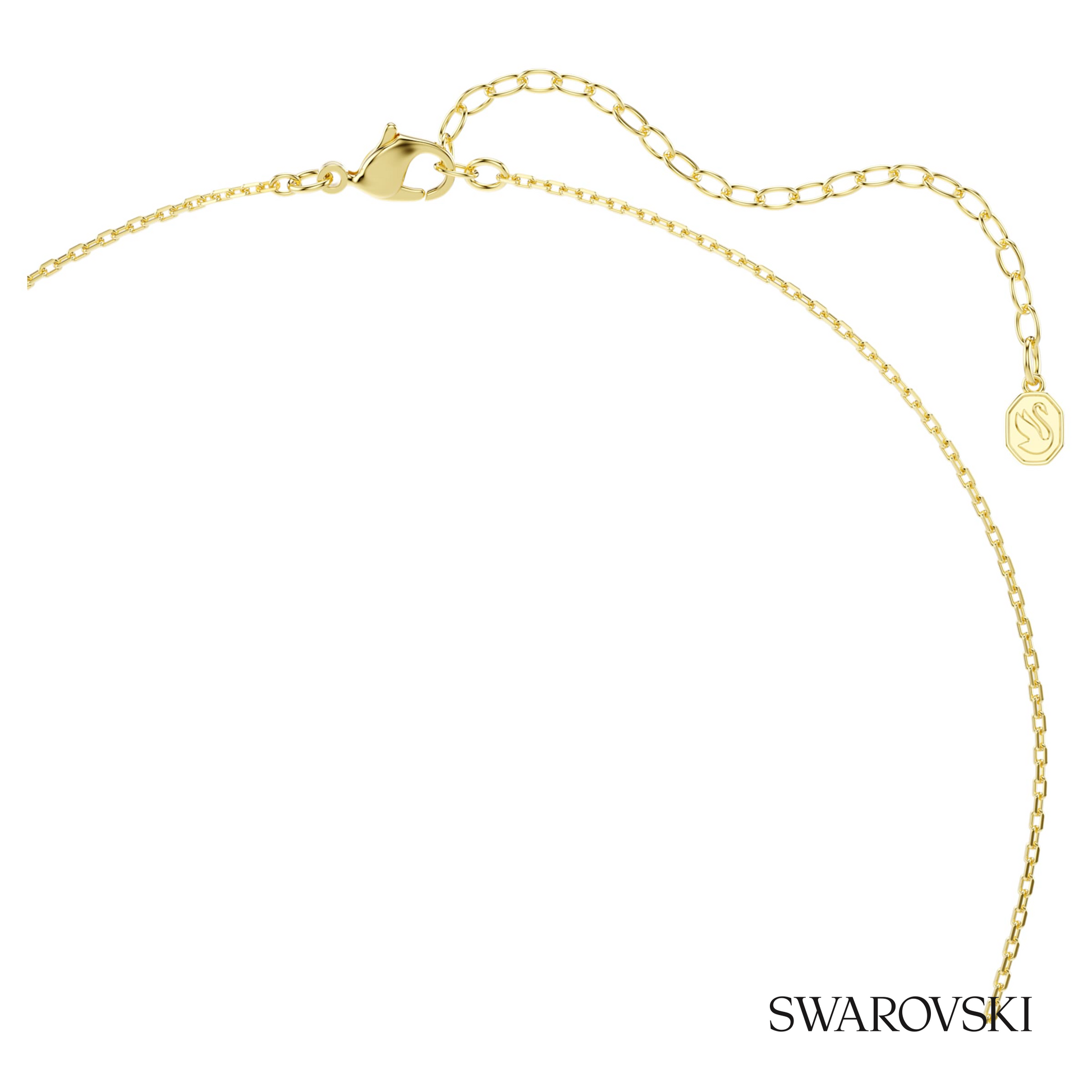 Swarovski Idyllia pendant, Mixed cuts, Heart, Pink, 18K – item 5742958 image 5