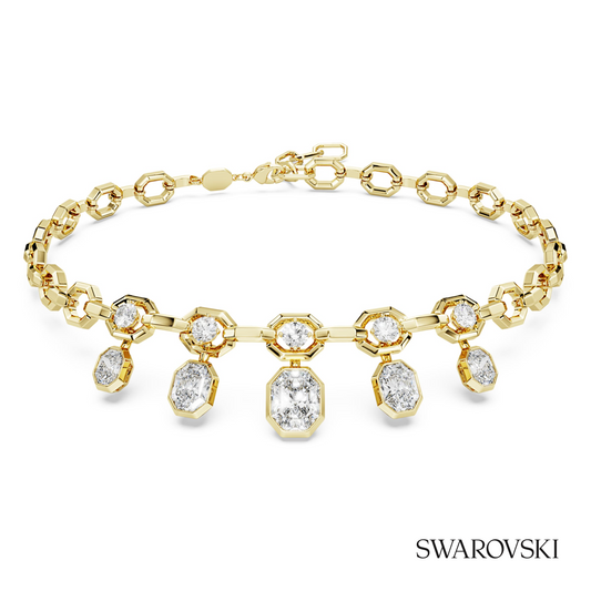Octagon necklace, Lab-grown diamonds 12.56 ct tw, Mixed shapes, 18K yellow gold – item 5744815