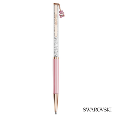 Swarovski Crystalline Ballpoint Pen, Teddy, Crystals / Gold Tone Plated / Rose Gold Tone Plated / Lacquered