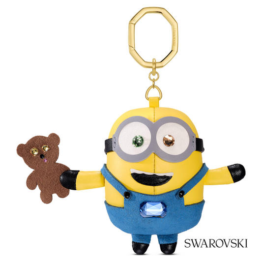 Swarovski Minions bag charm, Multicolored, Gold-tone plated – item 5745866