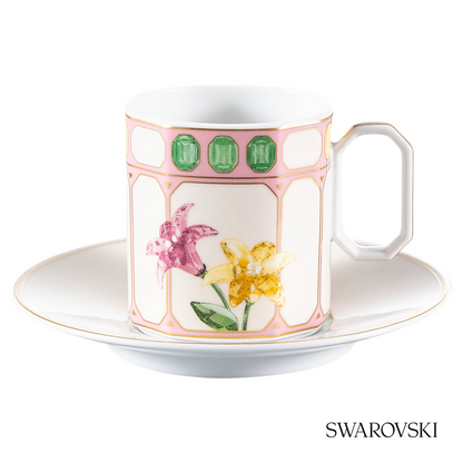 Swarovski Idyllia coffee cup with saucer – item 5746192