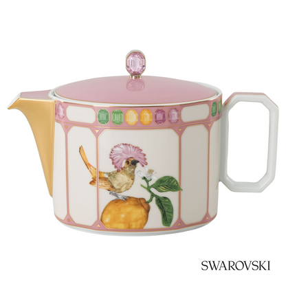 Swarovski Idyllia teapot, Crystal print motif – item 5746193