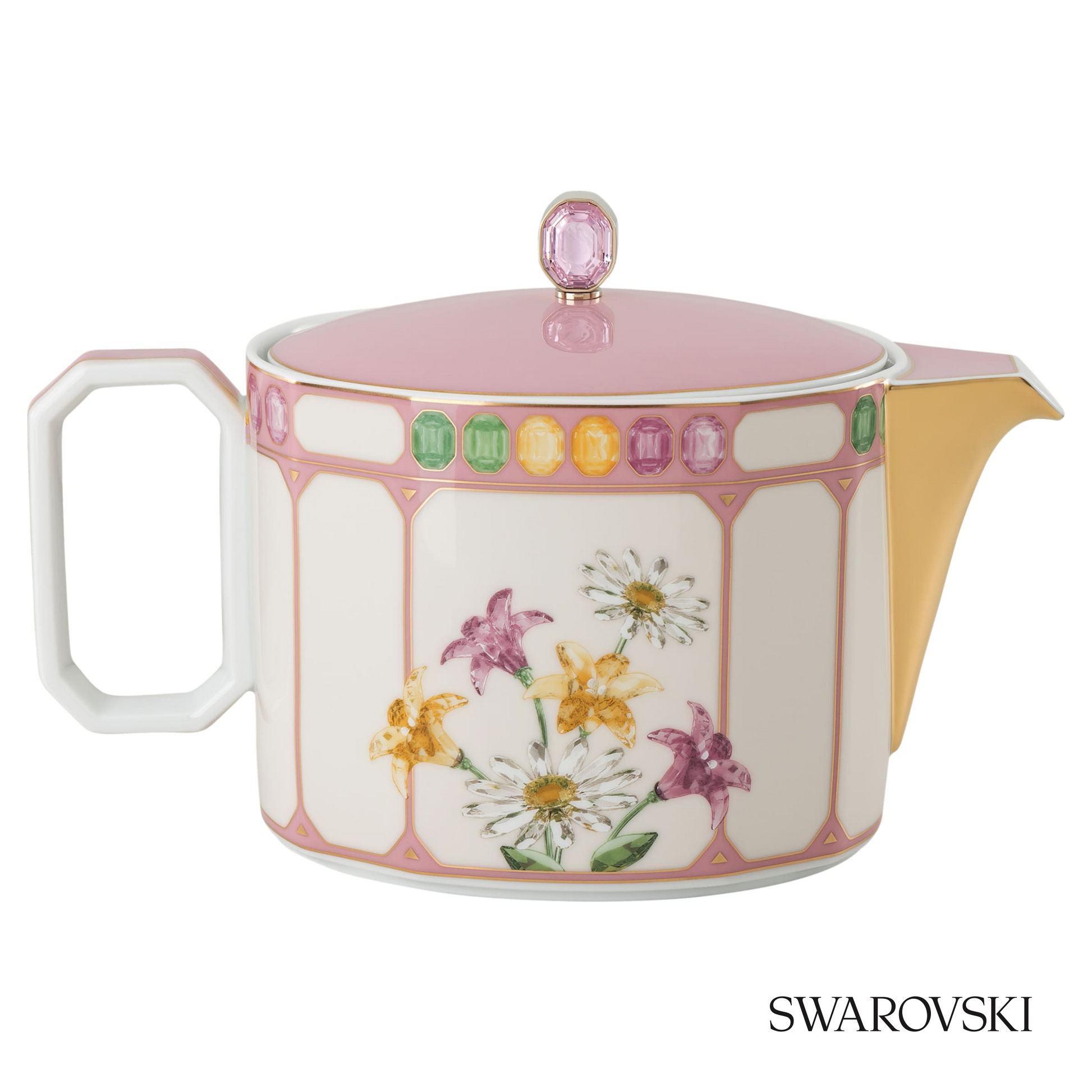 Swarovski Idyllia teapot, Crystal print motif – item 5746193 image 3