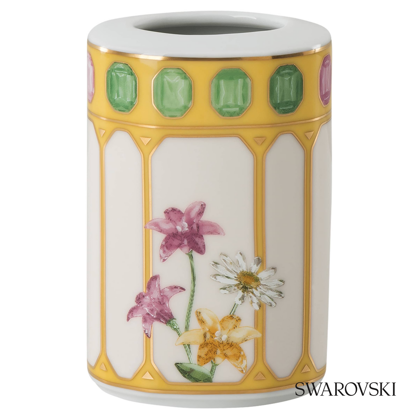 Swarovski Idyllia vase, Crystal print motif – item 5746591