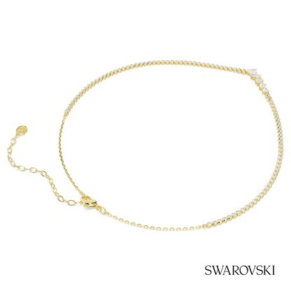 Swarovski Mesmera necklace, Mixed cuts, White, 18K gold – item 5747931 image 4