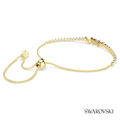 Swarovski Mesmera bracelet, Mixed cuts, White, 18K gold – item 5747939 image 4