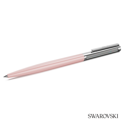 Swarovski Matrix Tennis Ballpoint Pen, Pink Lacquered, Crystals / Chrome Plated / Lacquered