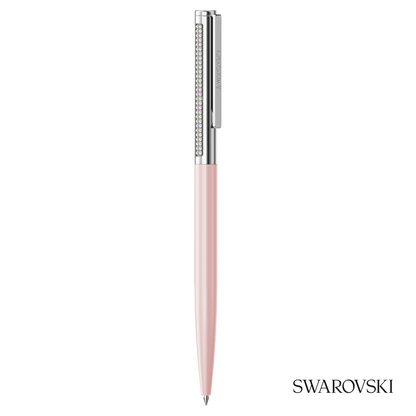 Swarovski Matrix Tennis Ballpoint Pen, Pink Lacquered, Crystals / Chrome Plated / Lacquered