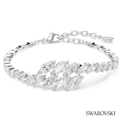 Swarovski Mesmera bracelet, Marquise cut, White, Rhodium – item 5748014 image 5