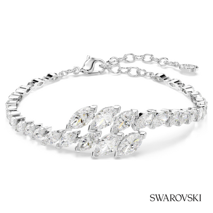 Swarovski Mesmera bracelet, Marquise cut, White, Rhodium – item 5748014