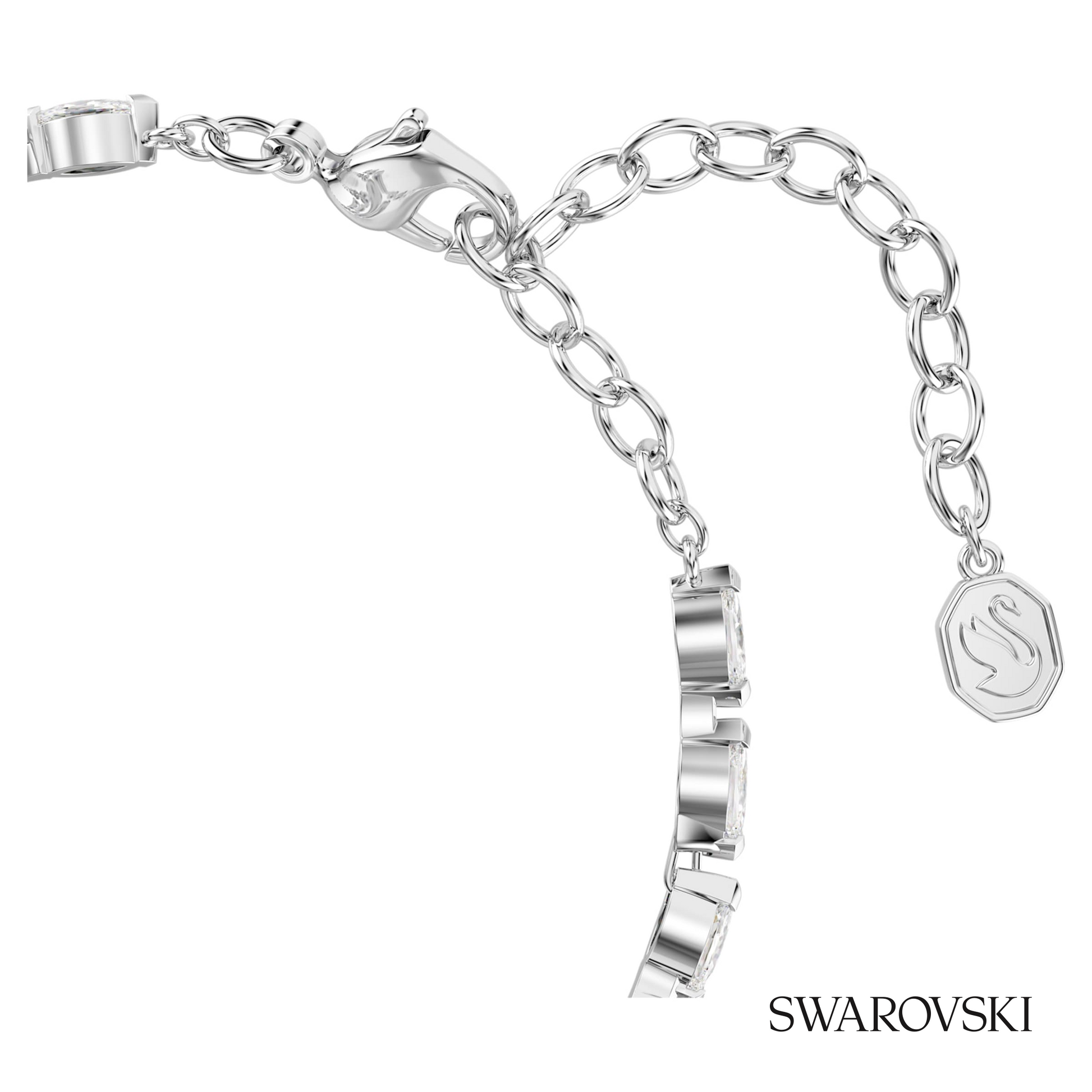 Swarovski Mesmera bracelet, Marquise cut, White, Rhodium – item 5748014 image 3