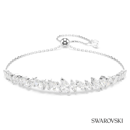 Swarovski Mesmera bracelet, Marquise cut, White, Rhodium – item 5748650