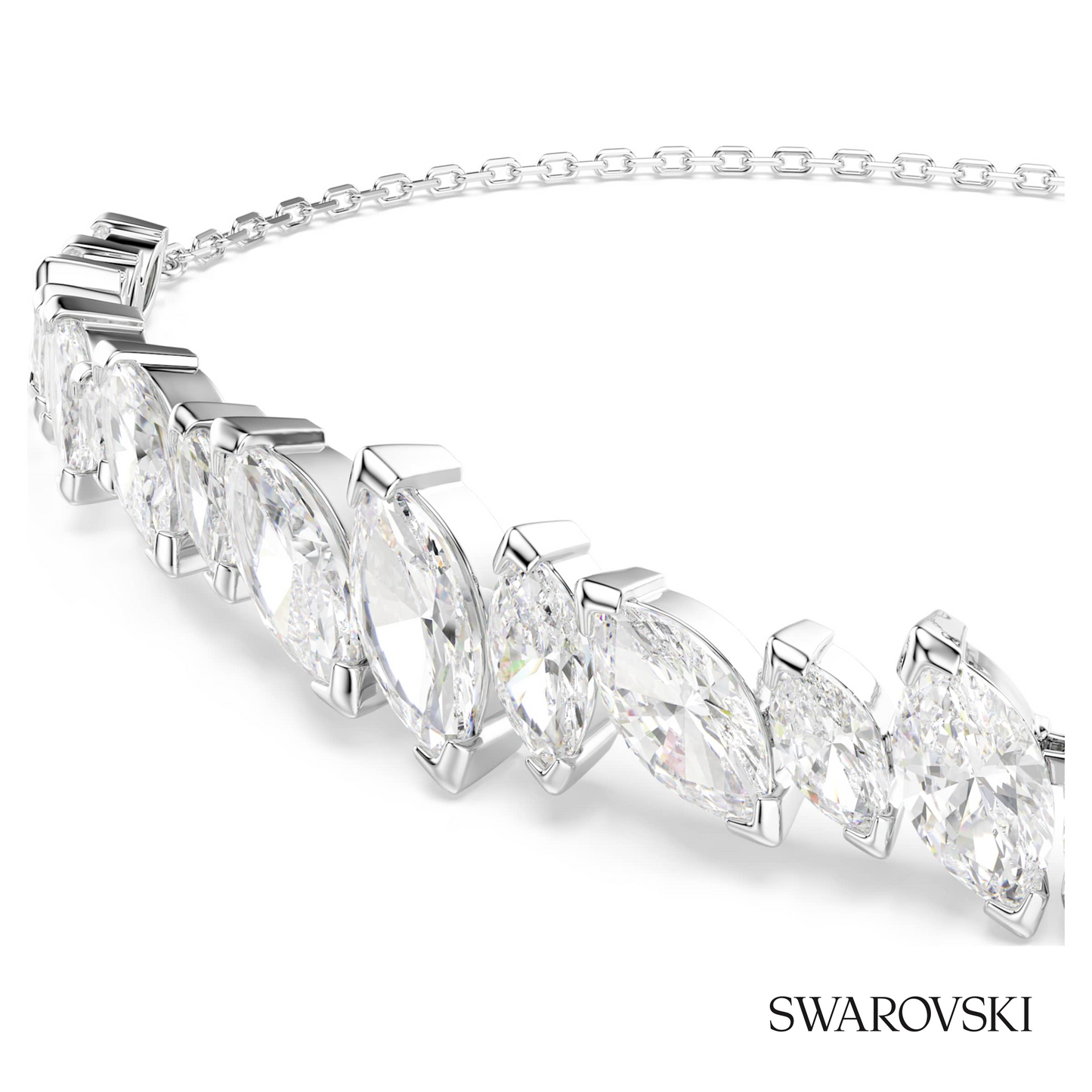 Swarovski Mesmera bracelet, Marquise cut, White, Rhodium – item 5748650 image 2