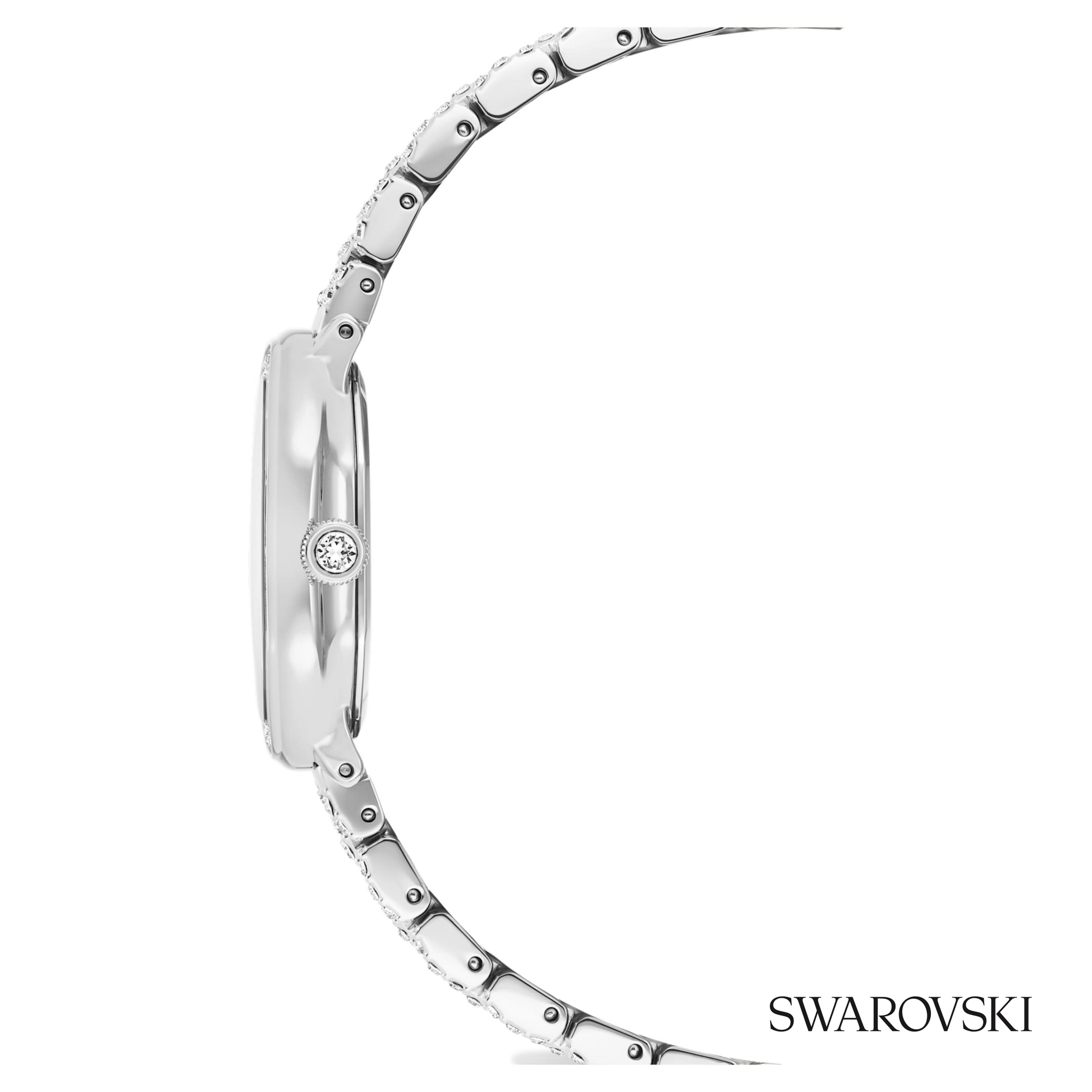 Dextera octagon watch, Swiss Made, Metal bracelet