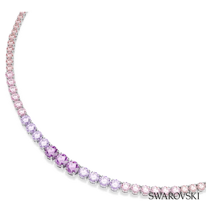 Swarovski Matrix necklace, Gradient of round cuts – item 5751196 image 4