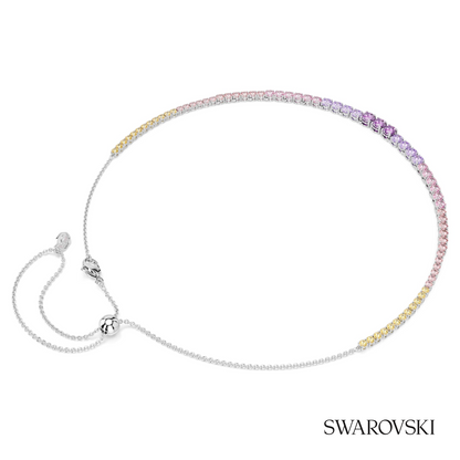 Swarovski Matrix necklace, Gradient of round cuts – item 5751196 image 5