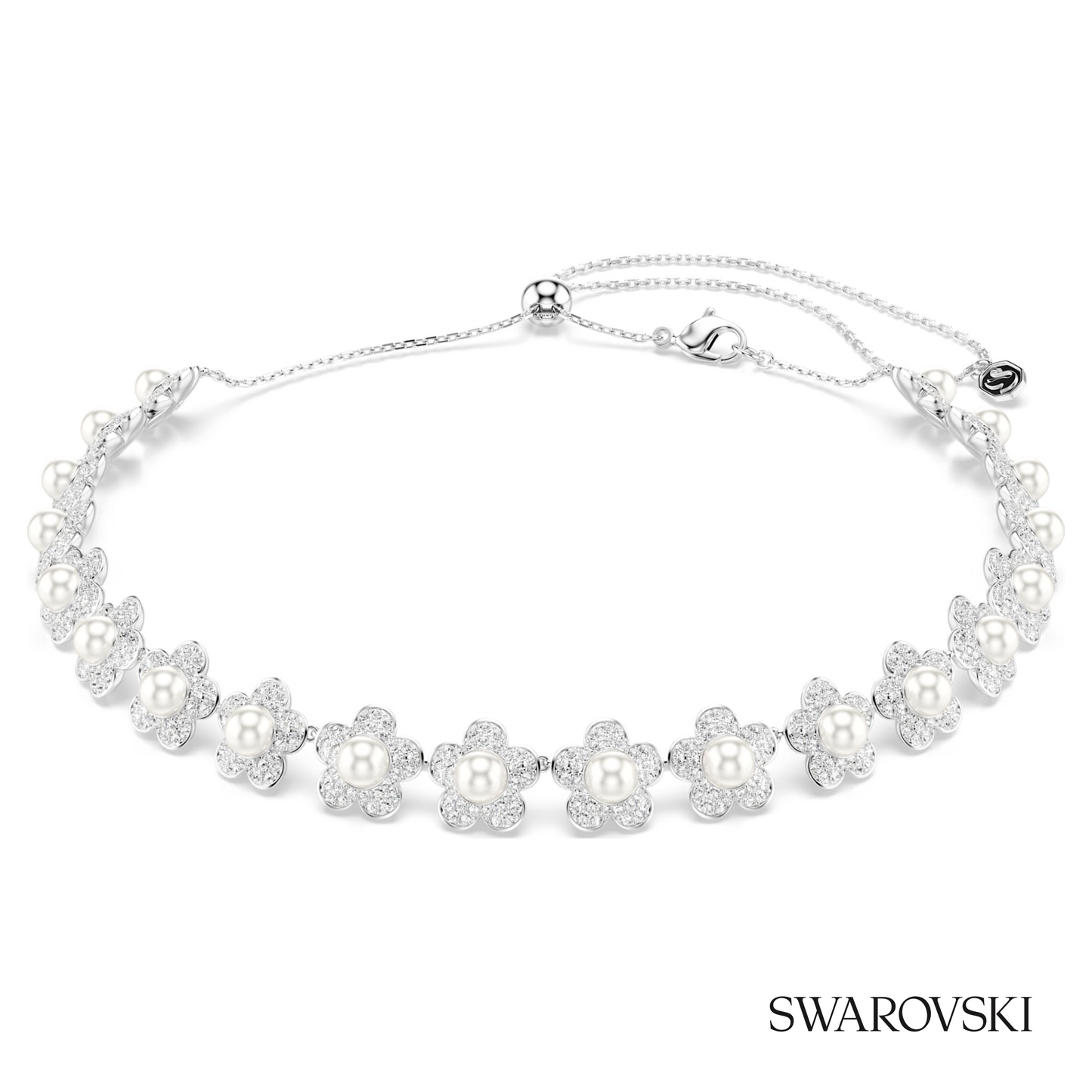 Swarovski Ariana Grande x Swarovski choker, Crystal pearl – item 5751250