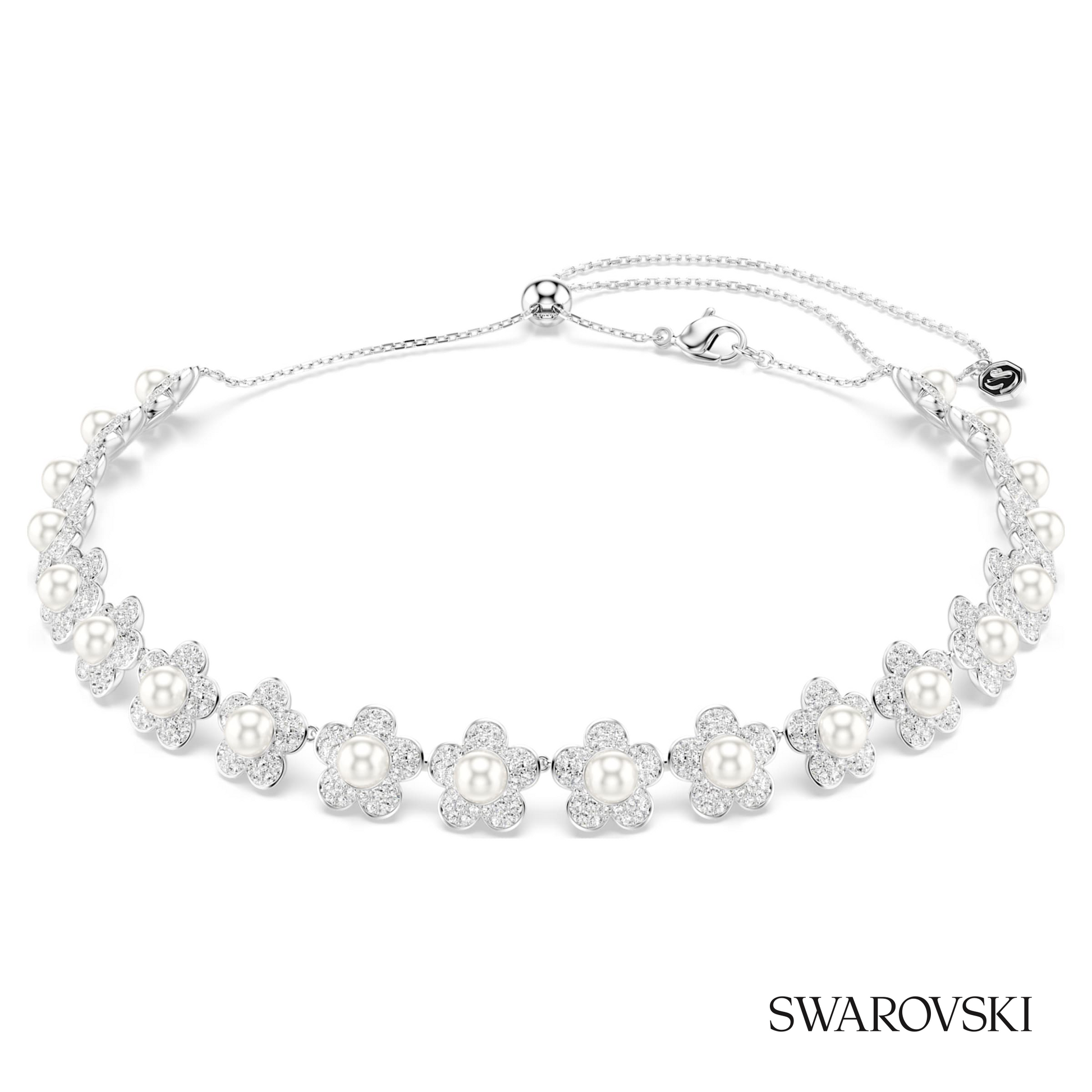 Swarovski Ariana Grande x Swarovski choker, Crystal pearl – item 5751250