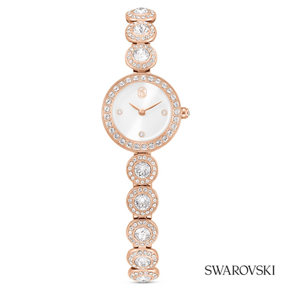 Una Angelic watch, Crystal bracelet, Rose gold tone