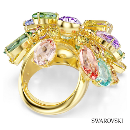Swarovski Gema cocktail ring, Mixed cuts, Multicolored – item 5753503 image 3