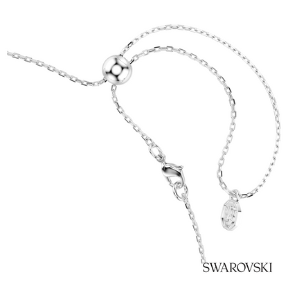 Swarovski Matrix necklace, Round cut, White, Rhodium plated – item 5754020 image 3