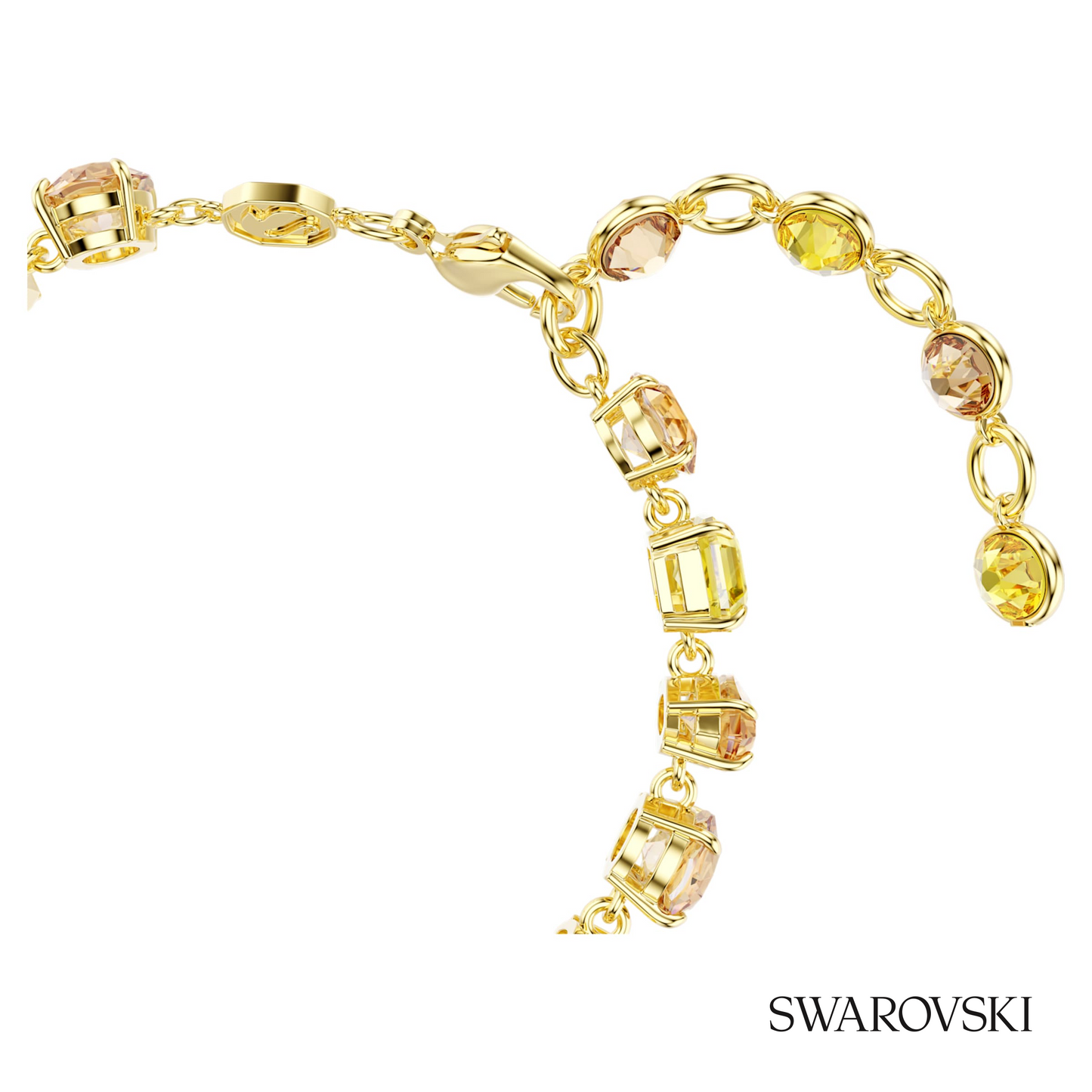 Swarovski Gema bracelet, Mixed cuts, Yellow, 18K gold – item 5754260 image 3