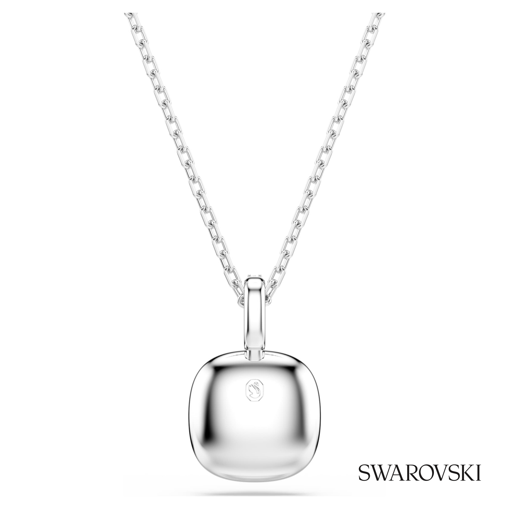 Swarovski Una Angelic pendant, Cushion cut, White, Rhodium – item 5754340 image 5