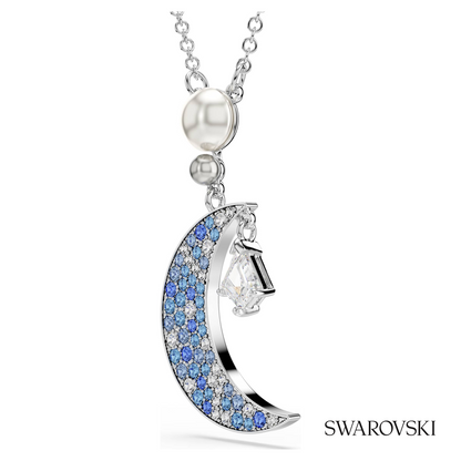 Swarovski Symbolica pendant, Round cut, Moon, Blue – item 5754381 image 3
