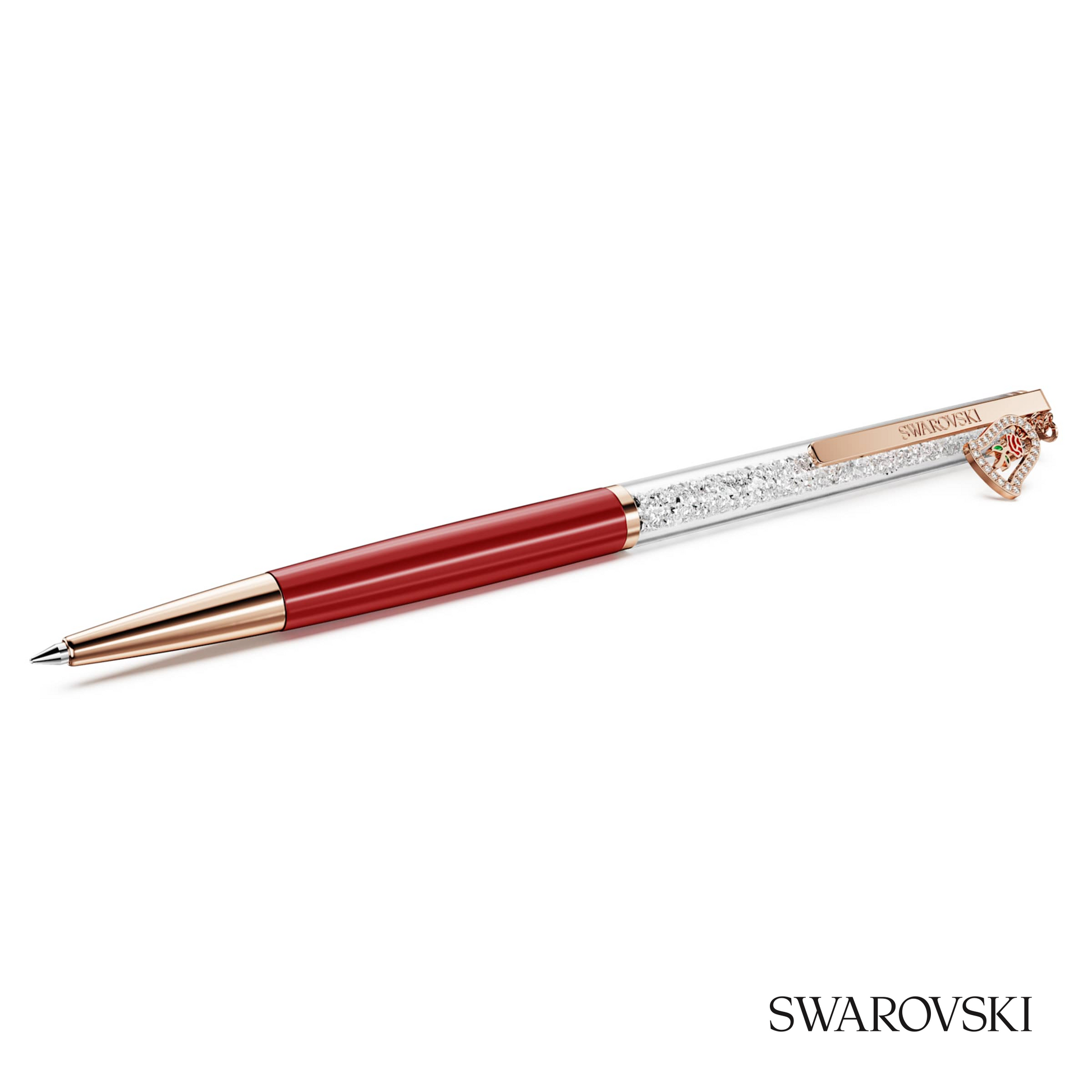 Swarovski Crystalline Ballpoint Pen, Bell, Crystals / Gold Tone Plated / Rose Gold Tone Plated / Lacquered