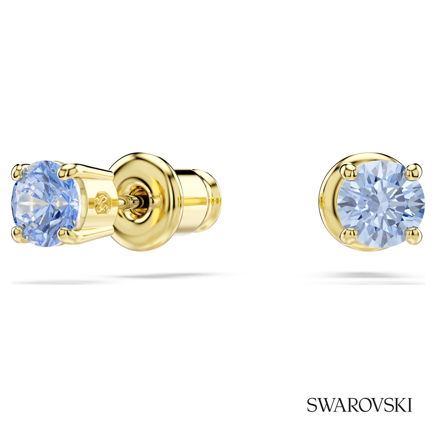 Swarovski Mesmera set, (2), Mixed cuts, Blue, 18K gold – item 5754650 image 5