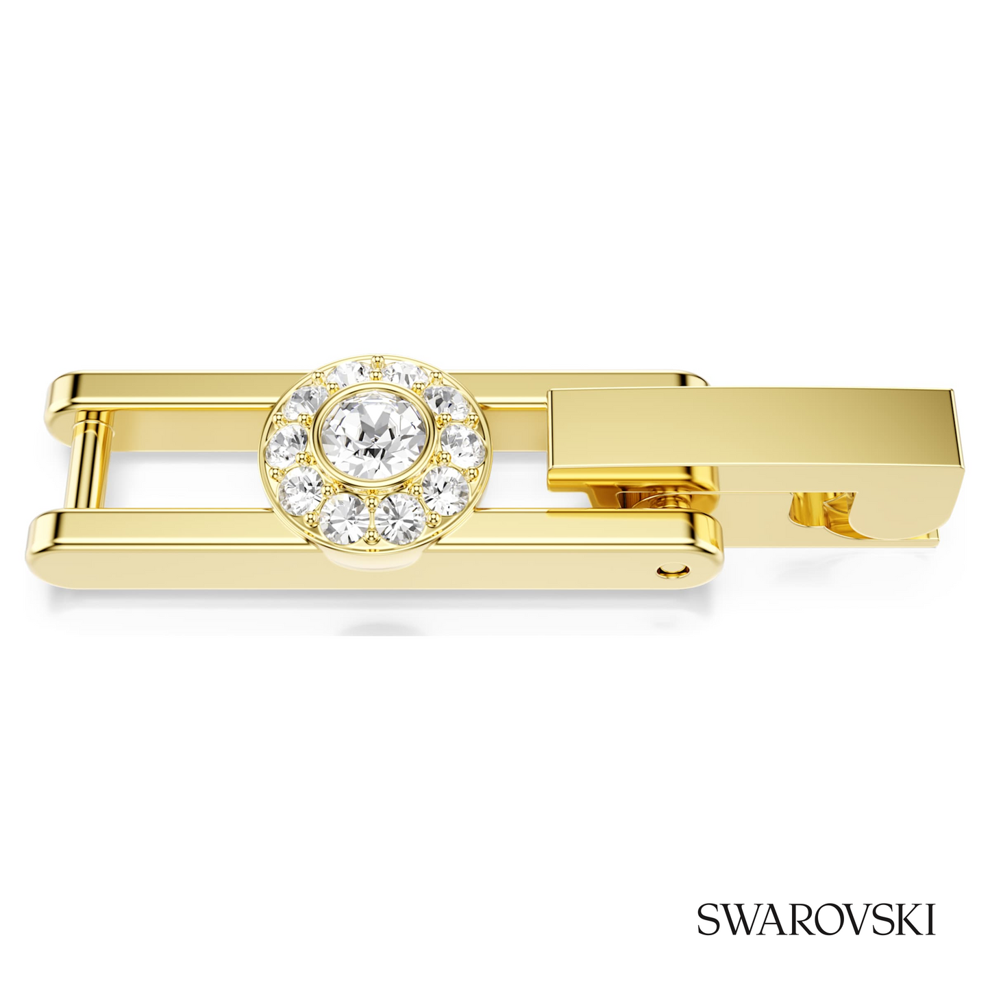 Swarovski Una Angelic extender, Round cut, White, 18K gold – item 5754672