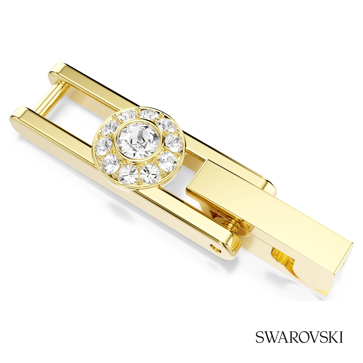 Swarovski Una Angelic extender, Round cut, White, 18K gold – item 5754672 image 3